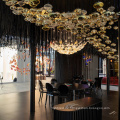 Kreative, benutzerdefinierte Lobby-Foyer-Luxus-Kronleuchter-Pendelleuchten